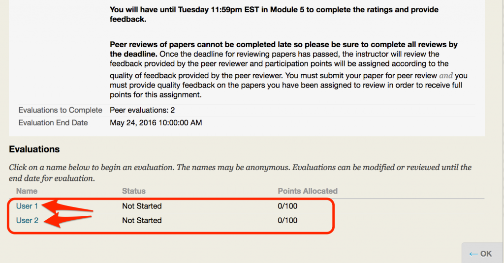 access submissions for review