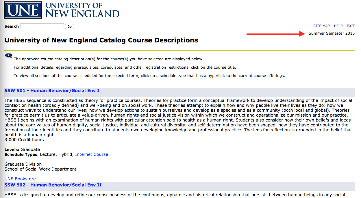 Course Descriptions and Prerequisites